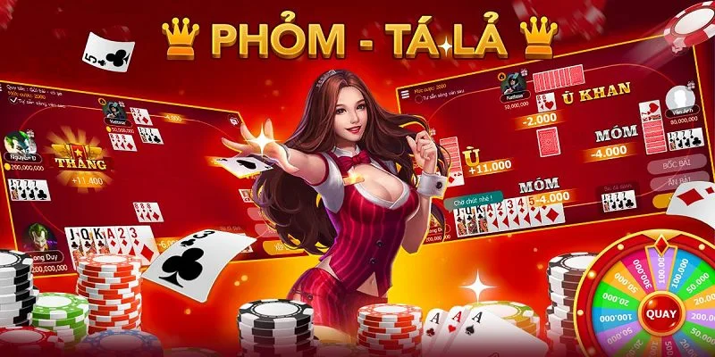 Phỏm tá lả là dòng game bài nổi tiếng tại hầu hết cổng game